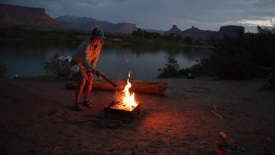 Colorado River Camp — Permitted Fire Zone